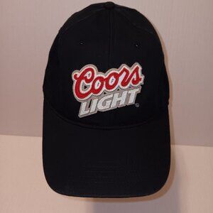 VIRTIS COORS LIGHT ADJUSTABLE STRAP BASEBALL CAP/HAT